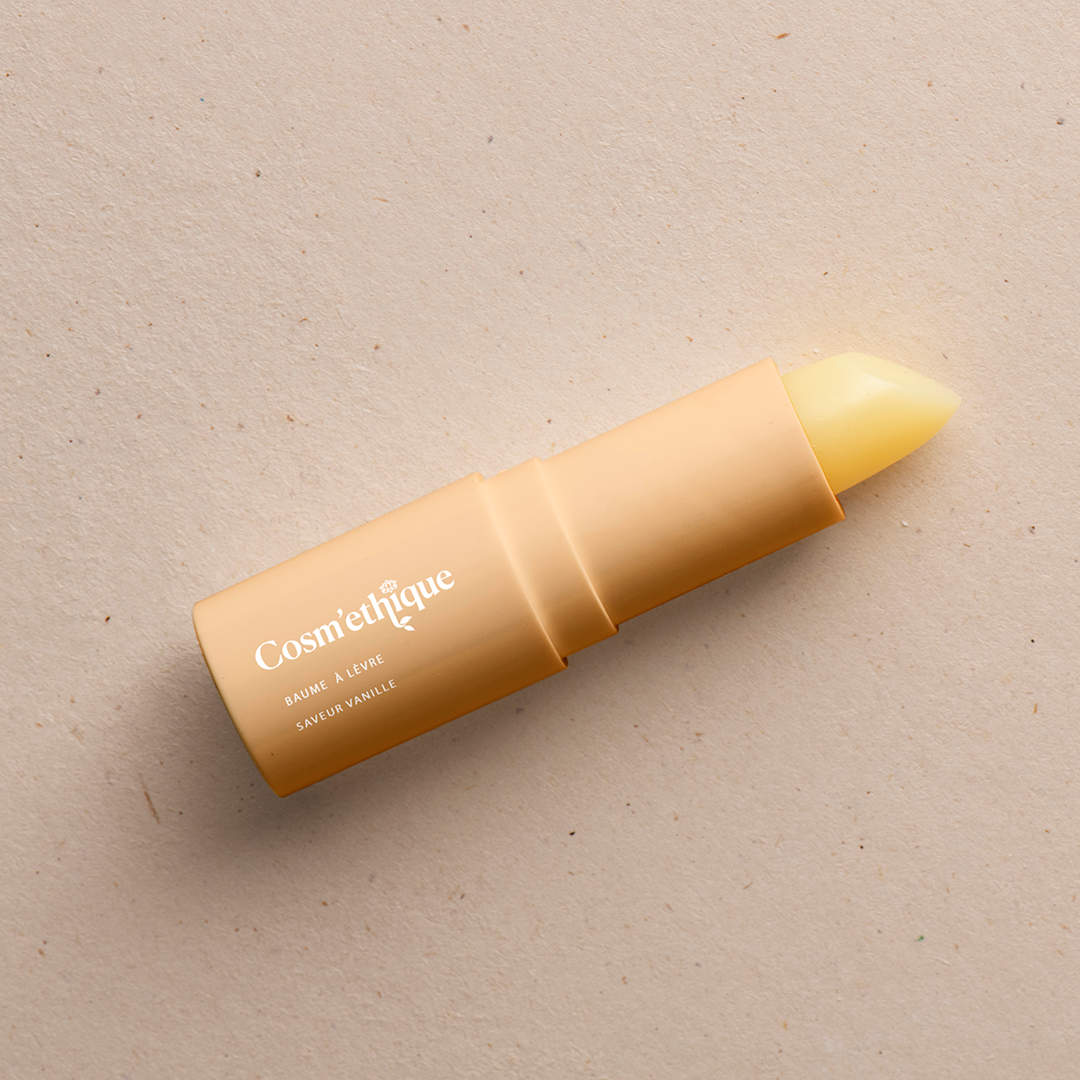 Baume à lèvre dans un petit tube